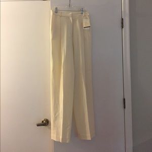 DONCASTER  100% wool winter white slacks with tags